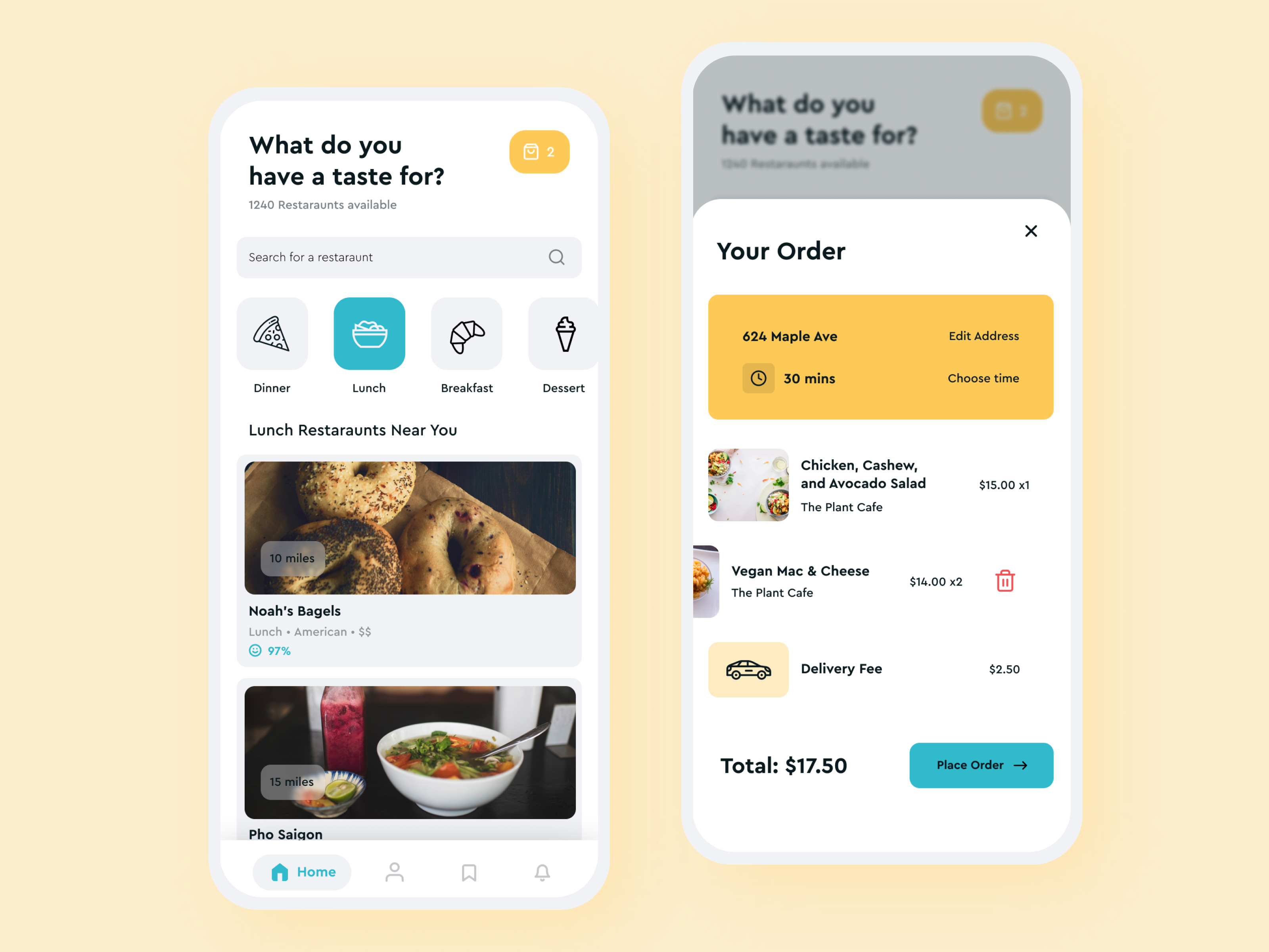 On-demand Food Delivery Platform